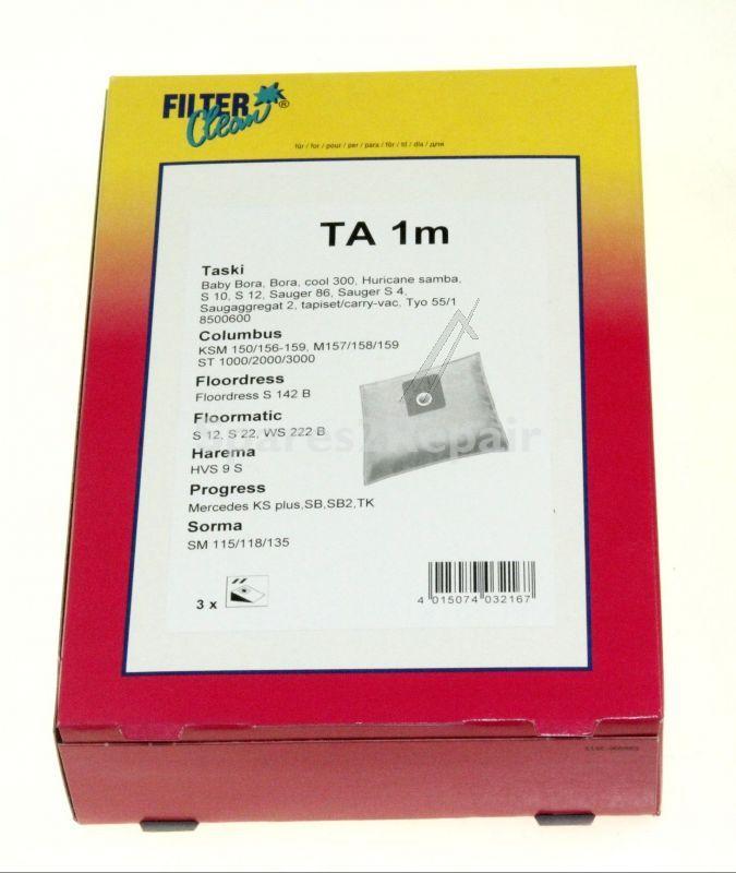 Filterclean Vacuum Cleaner Filter - Ff 1 Faltenfilter Ff 1 ( Suitable For Aquavac , Goblin)