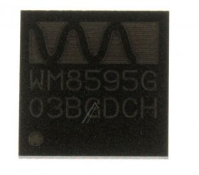 Samsung Ic - 1205-003840 Ic-codec:wm8595gefl-rs qfn 48p 7x7x0 9mm