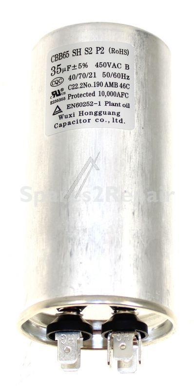 Capacitor - 35uf-450v 17400103000055 Capacitor Of Compressor [Midea]