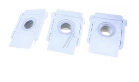 Sqoon Vacuum Cleaner Bags - 3 Microfibre Bags For Cleanbase Alternative For Irobot I7+ And S9+