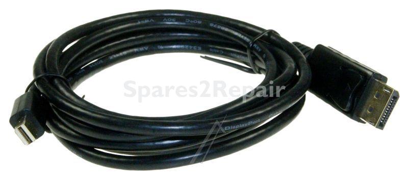 Compatible Display Port Connections - Displayport Plug To Mini Displayport Plug 2 0m