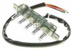 Silverline Switch Unit - Yt456 1001 04 Push Button Set