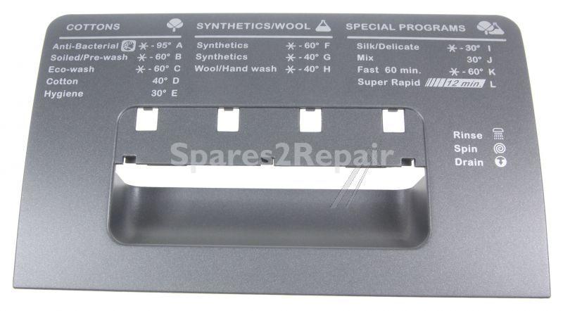 Detergent Dispenser Cover - 42045940 Detergent Drawer Cover Miostar Srgf Ov422412(ve800 [Vestel]