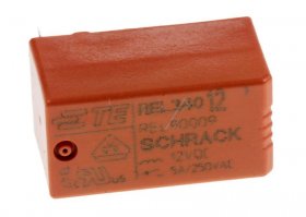 Te Connectivity Pcb Relay To 12v - 12vdc 5a-250vac Relay, 1 Turnkey, Print - Rel34012