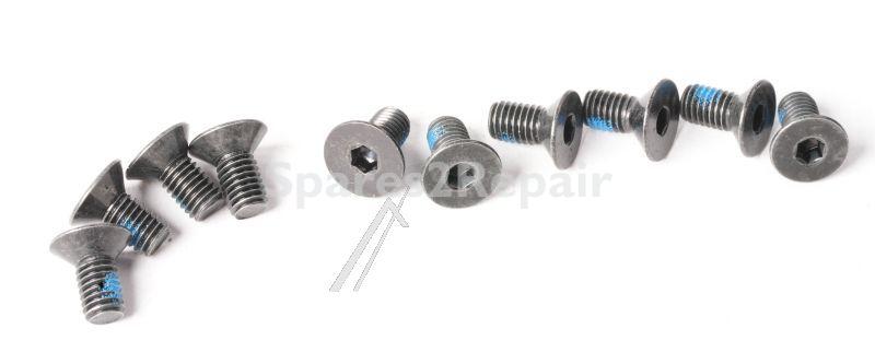 Segway Ninebot Screw - Ab 00 0005 10 Hexagon Countersunk Head Carbon Steel Black Zinc Plated Screws M5*10 E22 K014