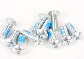 Segway Ninebot Screw - 14 01 0425 00 Hexagon Socket Half Round Head Carbon Steel Galvanized Screw Accessory Package_mechanical Semi Finished Products_m5*12