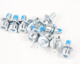 Segway Ninebot Screw - 14 01 0317 00 Hexagon Socket Head With Blue And White Zinc Plated Screws Accessory Package_mechanical Semi Finished Products_m4*10