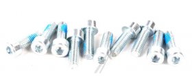 Segway Ninebot Screw - 14 01 0286 00 Hexagon Socket Head With Blue And White Zinc Plated Screws Accessory Package_mechanical Semi Finished Products_m4*12