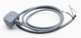 Mains Power Lead - C00446263 481010744414 Mains Cable Uk 1 5m [Whirlpool Indesit]