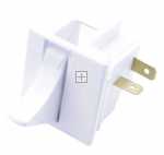 Light Switch For Refrigerator - 32031240 Lamp Switch(snow White)2pole-goodpal [Vestel]