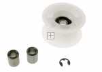 Compatible Tension Pulley - Kit Pulley Replacement For Bauknecht 484000008521