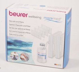 Beurer Air Vent - 68121 Combination Set With Pre-filter Water Filter And Special Sea Salt For The Maremed Mk 500