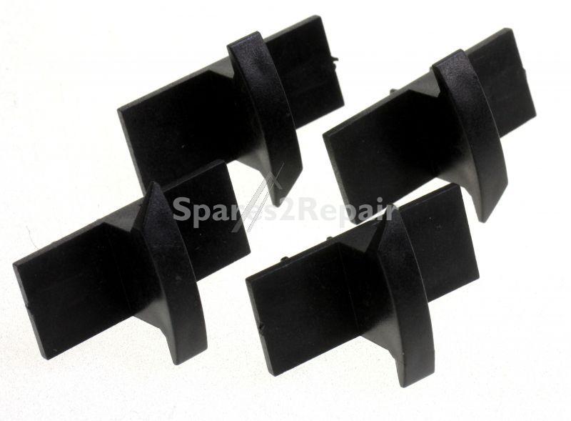 Faber Franke Roblin Button Set - 133 0082 001 Slid switch 0-1 Bk (4 Pcs)