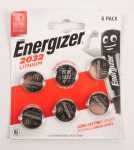 Energizer 3.0v Button Cell Battery - E303272404 Energizer Special Batteri - Lithium Cr-typ 2032 (6 Stk )