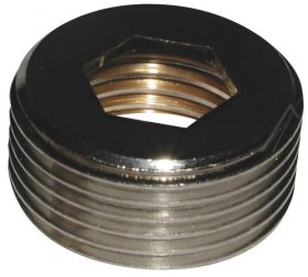 Reducing Ring - Reduction 1-2f X 3-4m , Chrome