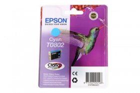 Epson Cartridge - T0802 C13t08024011 Ink Cartridge Cyan 7 4ml