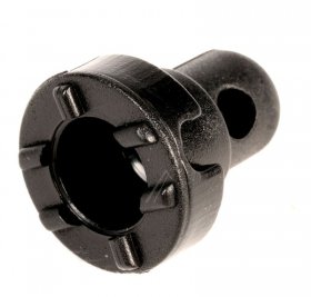 Saeco Housing Part - 421944083201 Black Coffee Spout Exterior Mobile Pair