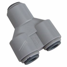 John Guest Hose Coupling For Drinking Water Systems 1/4" 6,35mm - Two-way Divider ¼