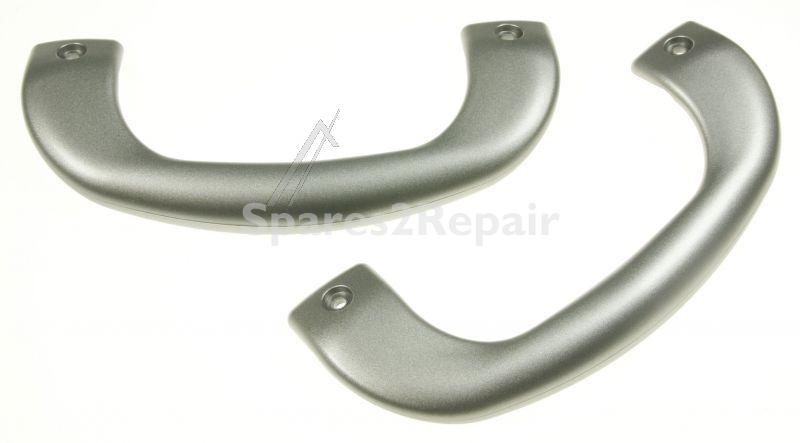 Fridge Door Handles - 42152592 Door Handle Kit Classic (bnd Gray Pain ) [Vestel]