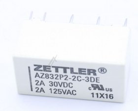 Zettler Pcb Relay To 6v - 3vdc 3a-230vac Relais, 2 Wechsler