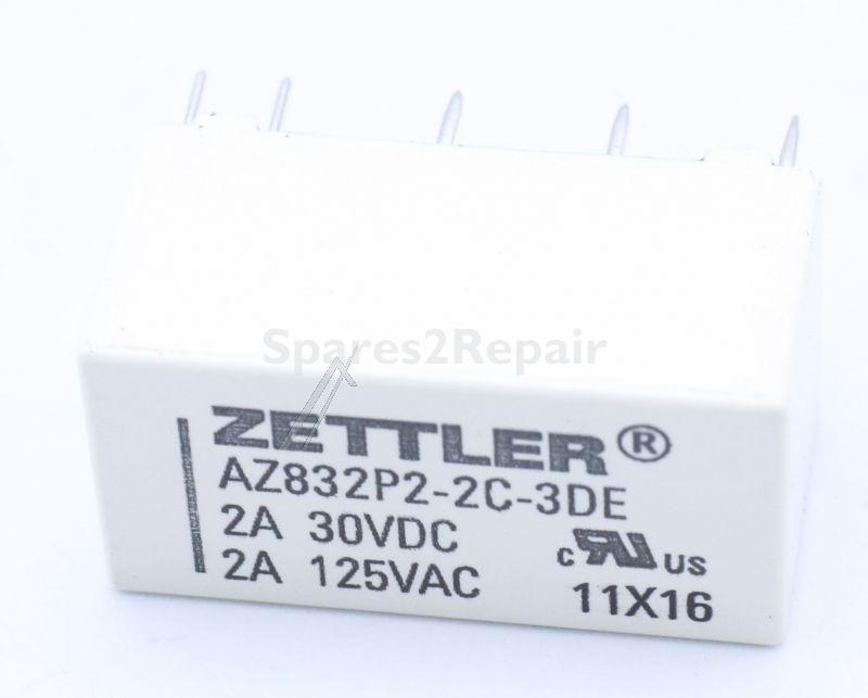 Zettler Pcb Relay To 6v - 3vdc 3a-230vac Relais, 2 Wechsler