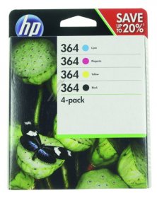 Hewlett Packard Cartridge - 364 N9j73ae Ink Cartridge Multipack C-m-y-k 15ml