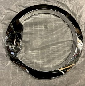 Flange Washing Machine Window - 41043962 Door Frame Hv - Nx Chrome [Candy Hoover]