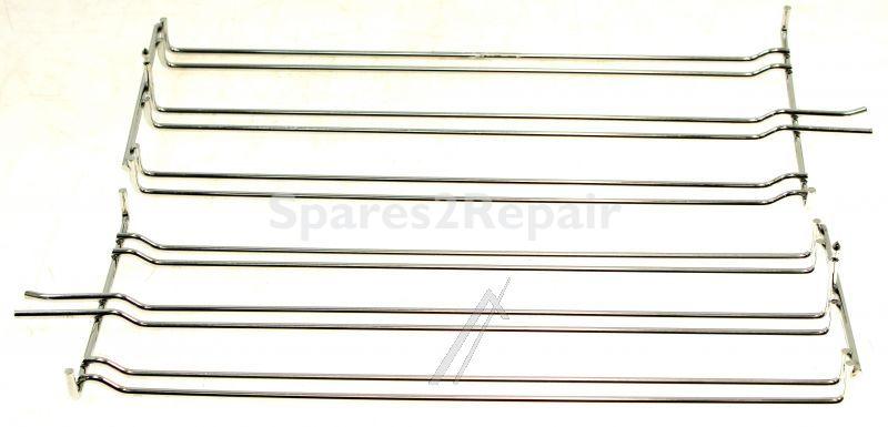 Telescopic Slideout Oven Grills - 210444747 C00876126 Glass Top Lid Group [Arcelik]
