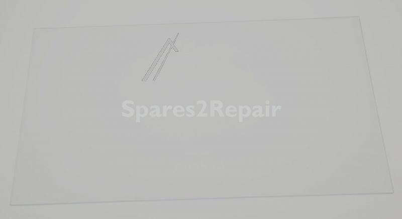 Glass Panel - 4561821900 C00985581 Glass Shelf 275x453x4 Beko Full Print [Arcelik]
