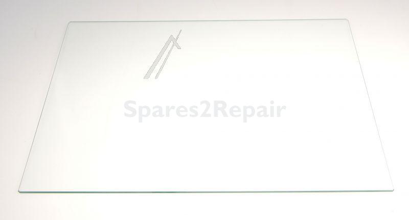 Glass Panel - 47018537 R Glass Shelf Above Crisper 379 [Vestel]