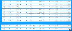 Barz LED Backlight Array TCL 50C715K 50C711K 50" 4C-LB5006-YH15J + 4C-LB5006-YH16J LVU500NDJL MS9W01 V1 / MS9W02 V1 3030FC-6X8-A +3030FC-6X2-B 10pcs