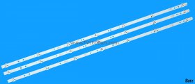 Barz LED Backlight Array Vestel 43" VES430UNDP VES430UNDH-2D-N41-N42 17DLB43VER11-A + B 2xA 1xB 3pcs