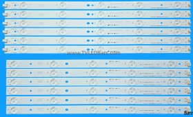 Barz LED Backlight Array Sharp LC-42LD266K NEC E425 42" TPT420H2-HVN06 420TT16 V2 LBM420P0501-CJ-1 CP-1 12pcs