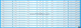 Hisense LED Backlight Array Hisense H65A6500UK H65A6500 HD650S3U51-TA HISENSE_65_HD650S3U51-TA_12X7_3030C_D6T-2D1_7S1P 12pcs