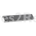 Flap - 4055498861 Cover Front Drawer Left Black [Electrolux Aeg]