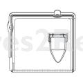 Flap - 1251054019 Cover Scroll Front [Electrolux Aeg]