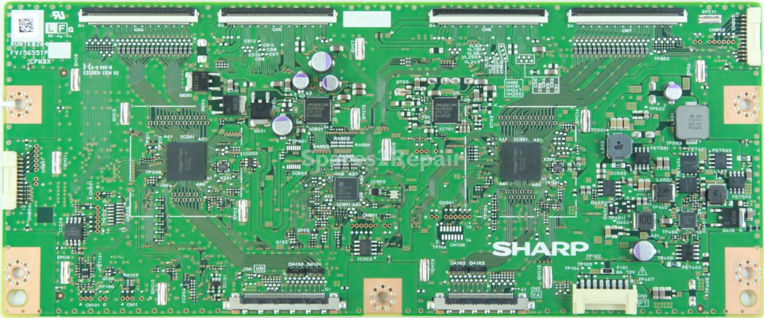 LG 70UF772V - T-Con - RUNTK02045 5655TP ZZ - CPWBX 5655TP ZZ