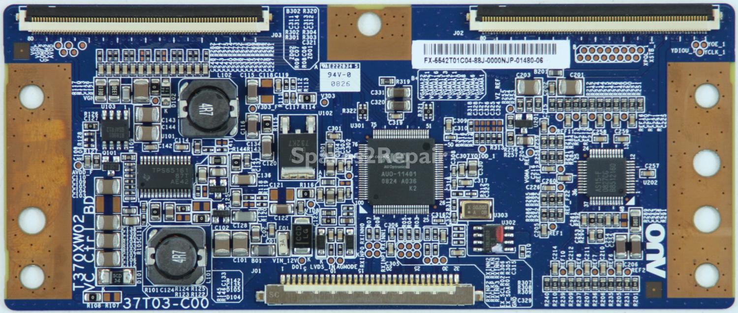 LG 42LG3000 - T-Con - 55.42T01.C04 - 37T03-C00 - T370XW02 VC Ctrl BD