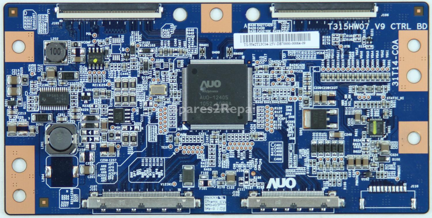 LG 42LV450U - T-Con - 55.42T13.C04 - T315W07 V9 CTRL BD - 31T14-C0A