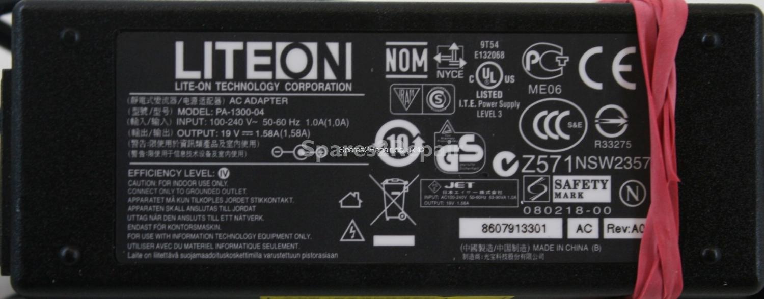 Lite-On - Charger - PA-1300-04 - 19V 1.58A (Original)