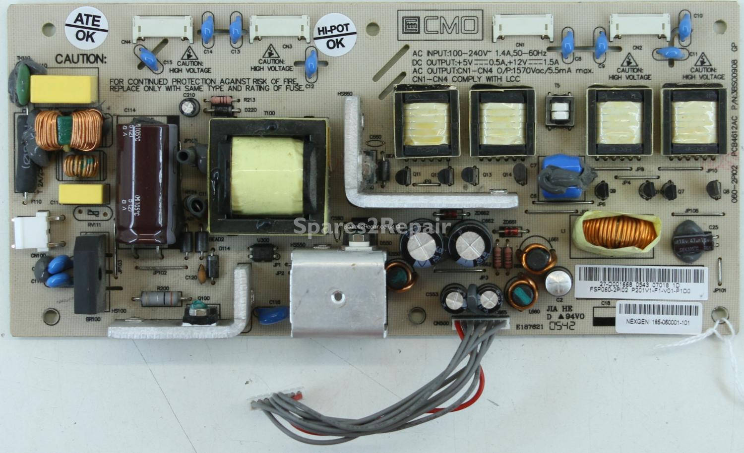 Matsui LM20N2 - PSU - 3BS00908 - 27-D001668 - FSP060-2PI02 - P201V1-F1-V01-P1D0