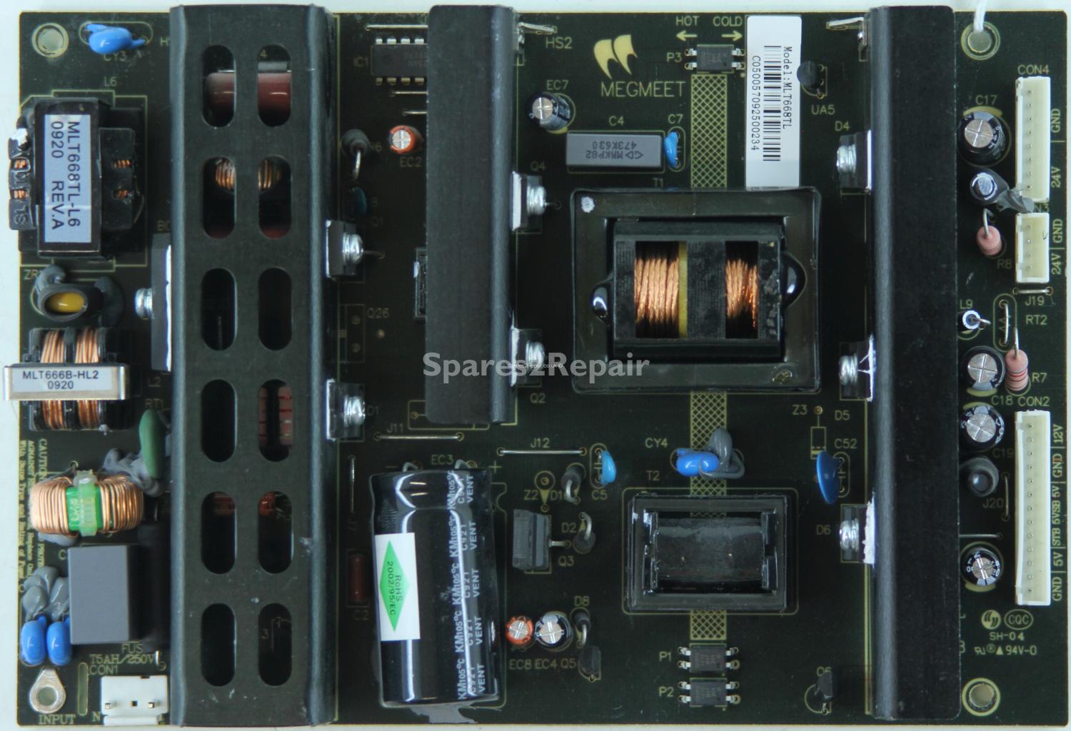 Megmeet 26 Inch - PSU - MLT668TL - REV:1.3