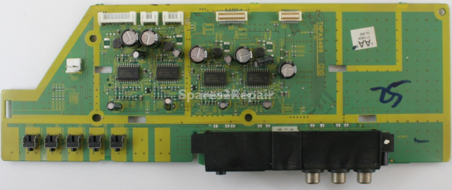 Panasonic TX-26LX50F - Side AV + Buttons - TNPA3489