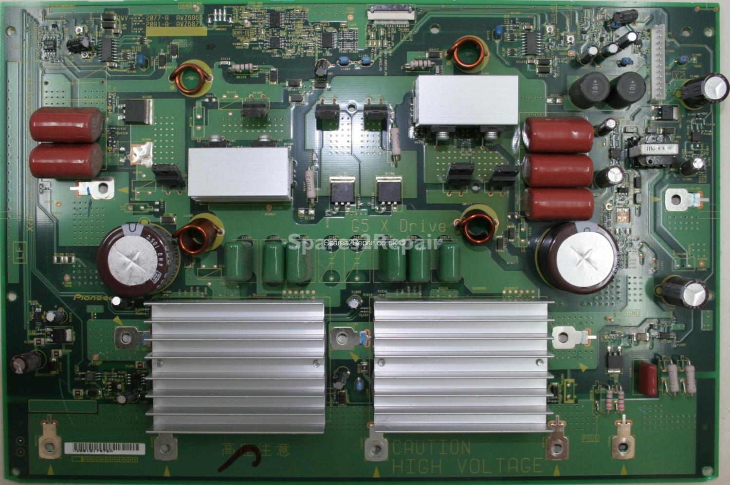 Pioneer PDP-505PE - XSUS - Xdrive ASSY - AWV2081-A - ANP2059-B -