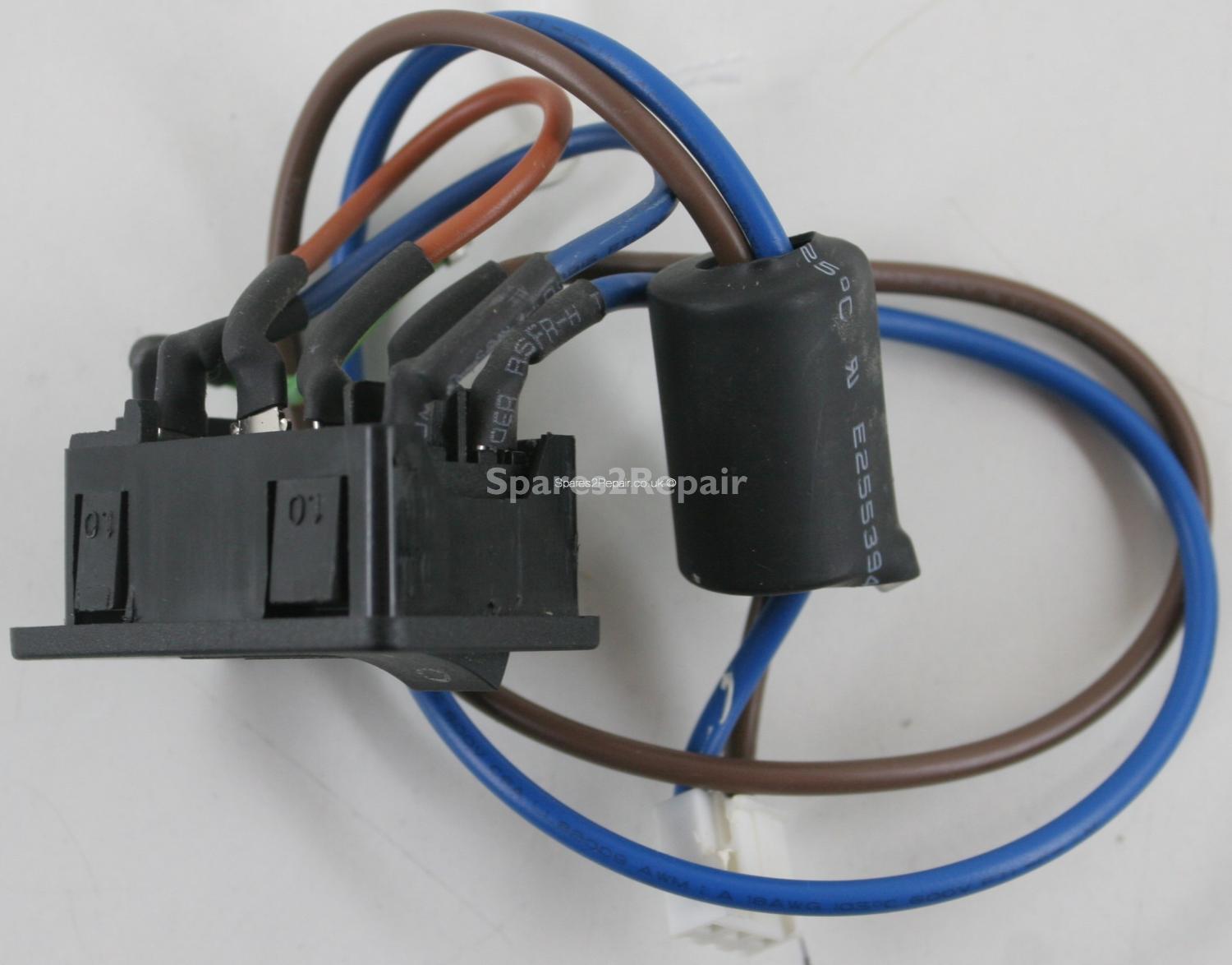 Polaroid FLU-2632 - AC Socket - Rocker Switch