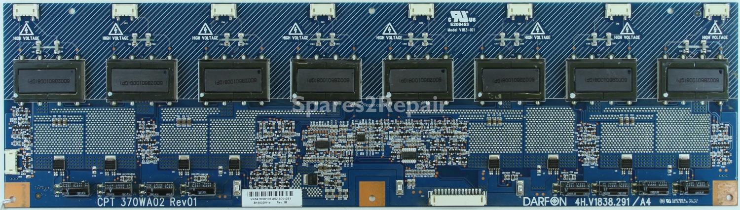 Polaroid TLU-03723B - Inverter - 4H.V1838.291 /A4 - CPT 370WA02 Rev01 - B15002IV1a - Rev.1B