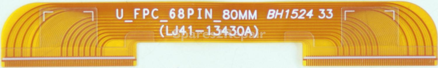 Samsung UE40J6300AK - LED Backlight Cable - LJ41-13430A - U_FPC_68PIN_80MM - BH1524 33
