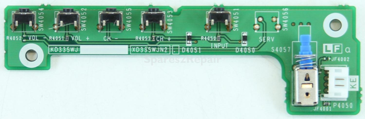Sharp LC-32GA6E - Buttons - KD335WJ - XD335WJN2 (Without Plastic)