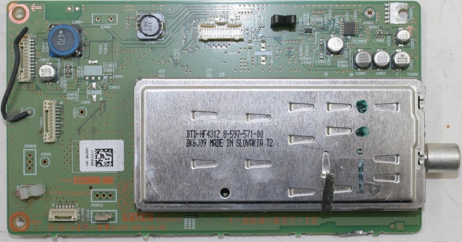 Sony KDL-46V2000 - Tuner - 1-869-657-12 - 172714612 - CFE-050-TUE-08