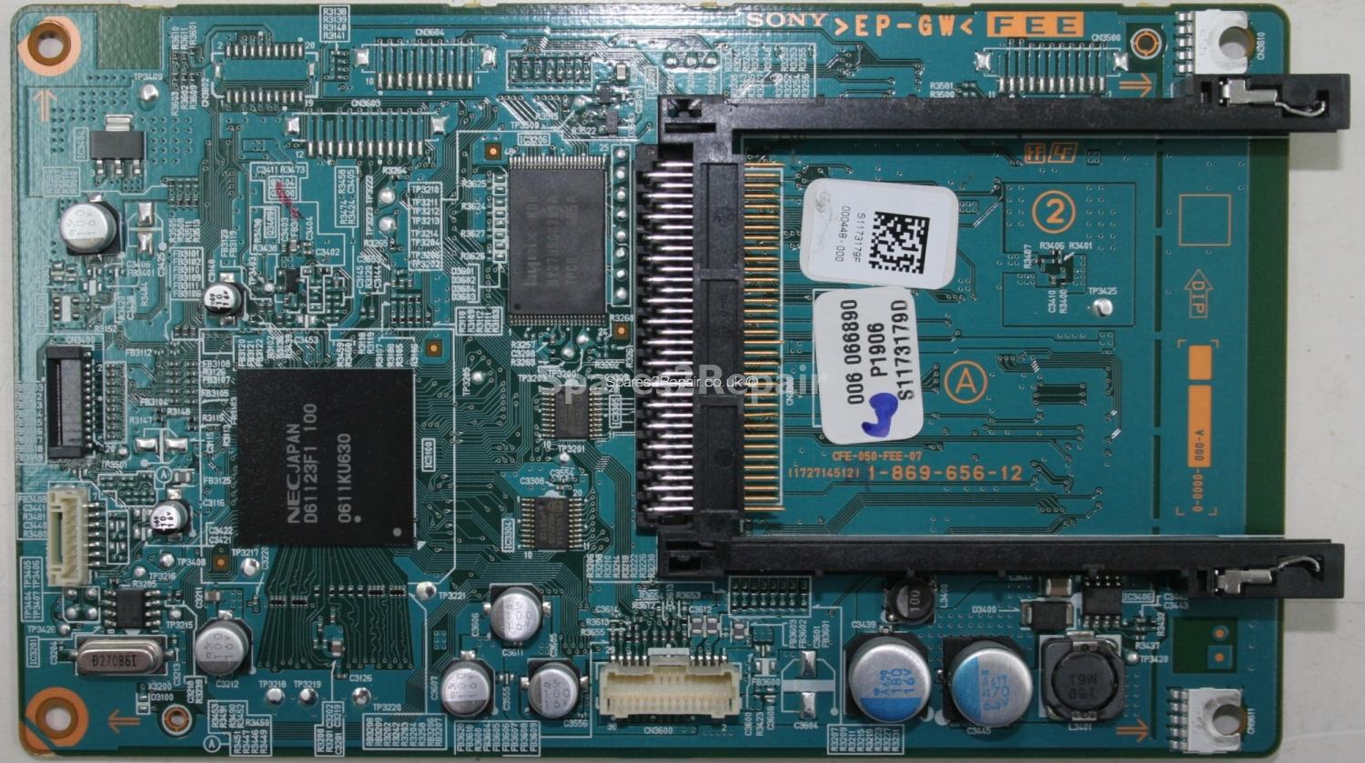Sony KDL-32V2000 - Card Reader - 1-869-656-12 - 172714512 - S1173179F - CFE-050-FEE-07